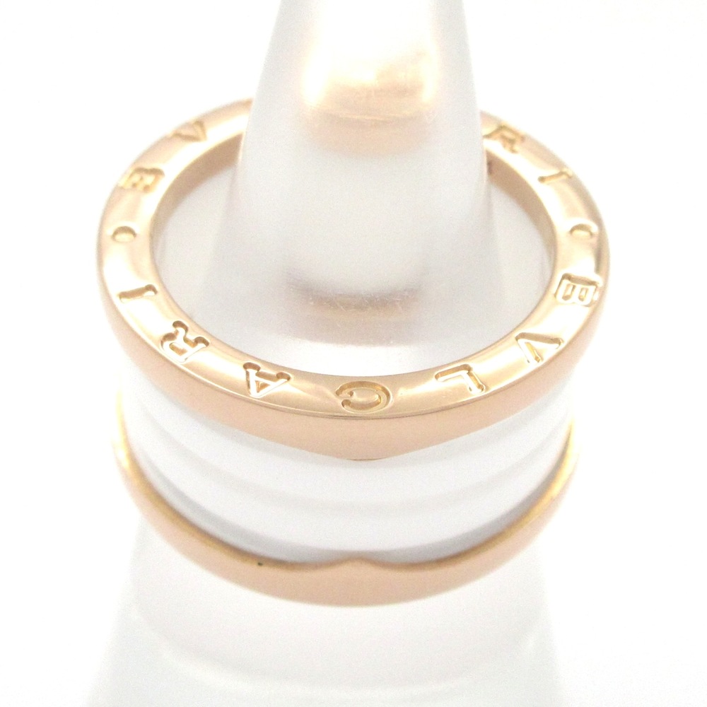 Bvlgari B-zero1 Ring 18K Rose Gold White Ceramic - Picture 3 of 7